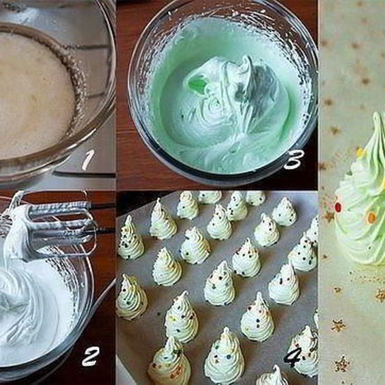 Рецепт безе новогоднего