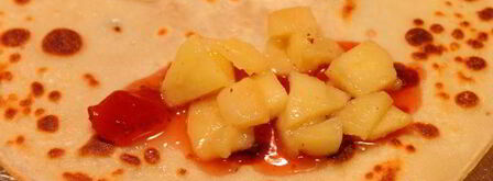 французские блинчики с яблоками и безе. Шаг 6