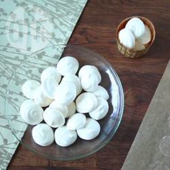 Рецепт постных безе без яиц