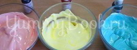 разноцветное безе. Шаг 3