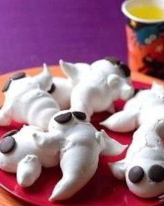 Сладкие привидения из безе