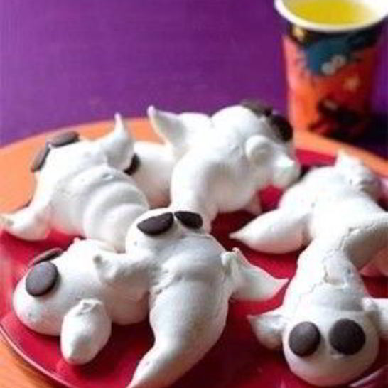 Рецепт сладких привидений из безе