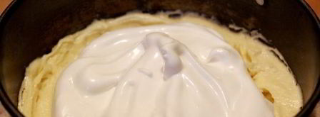 торт-безе с малиной. Шаг 3