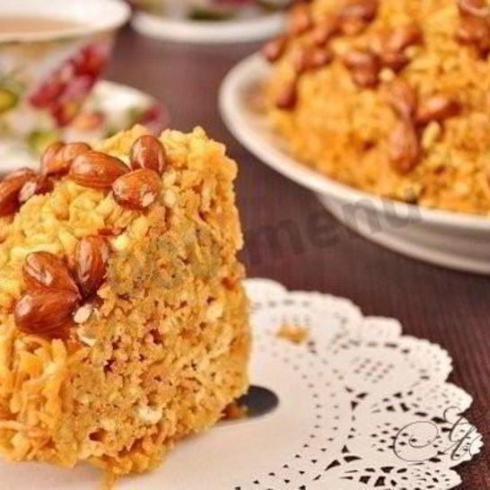 Рецепт чак-чака с фундуком