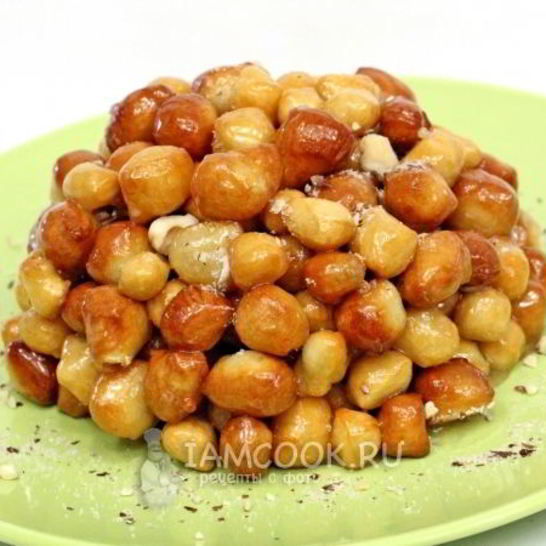 Рецепт чак-чака с медом