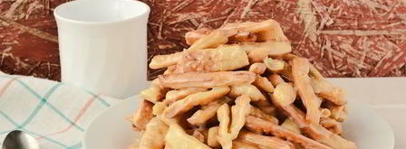 чак-чак со сгущенкой. Шаг 16