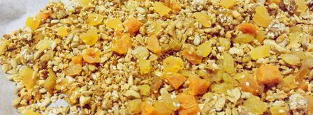 домашняя гранола с отрубями. Шаг 13