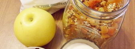 домашняя гранола с отрубями. Шаг 14