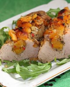 Фаршированная свиная вырезка Обманчивая сладость