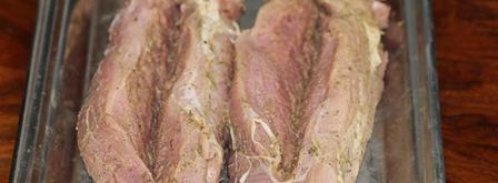 фаршированная свиная вырезка обманчивая сладость. Шаг 5