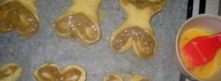 булочки облитые халвой. Шаг 12