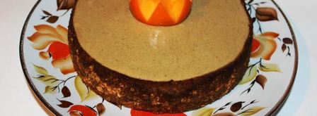 чизкейк халва-хурма. Шаг 15