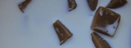 грушевые лодочки с пряником и халвой. Шаг 11