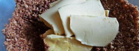 халвичный чизкейк. Шаг 4