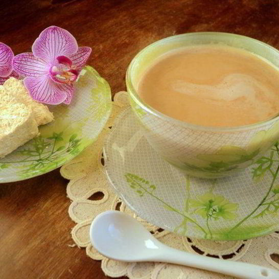 Рецепт кофе с халвой