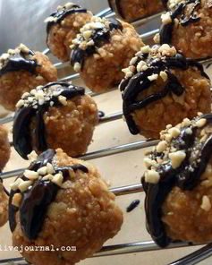 Конфеты с халвой и кленовым сиропом