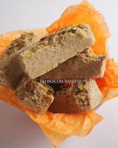 Кунжутная халва с фисташками