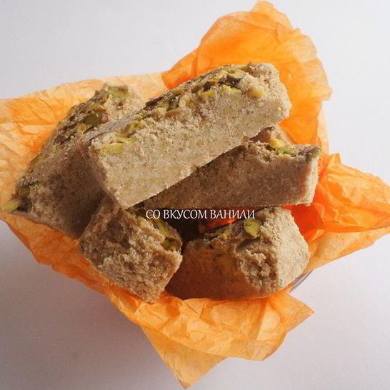 Рецепт кунжутной халвы с фисташками