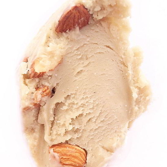 Рецепт мороженого с халвой и миндалем