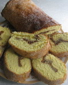 Рулет с халвой