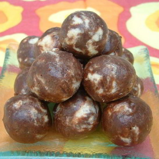 Рецепт трюфелей из халвы