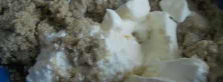 творожный рулет с халвой. Шаг 7