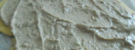 творожный рулет с халвой. Шаг 9