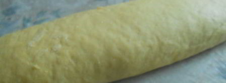 творожный рулет с халвой. Шаг 10