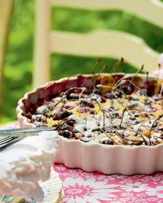 Клафути с черешней