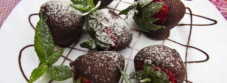 клубника в шоколаде. Шаг 8