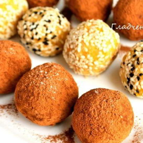 Рецепт конфет из нута