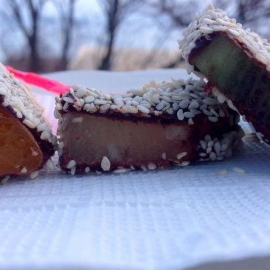 Рецепт конфет с фруктами