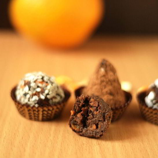 Рецепт конфет с морковью и черносливом