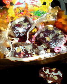 Новогодние шоколадные конфетки