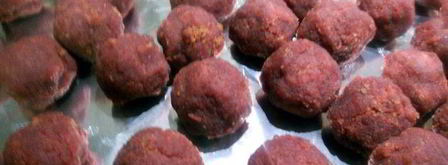 рождественские конфеты красный бархат. Шаг 11