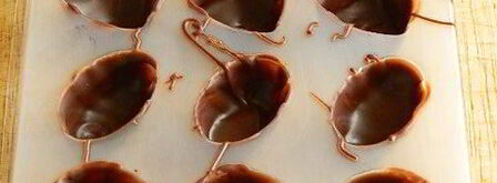 шоколадные конфеты с творожным сыром. Шаг 3