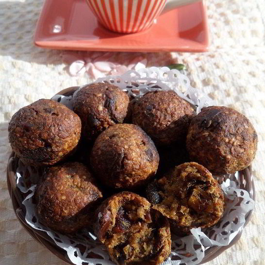 Рецепт запеченных шариков-конфет