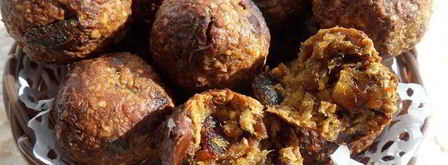 запеченные шарики-конфеты. Шаг 12