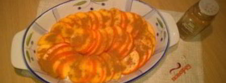 крамбл с хурмой. Шаг 4