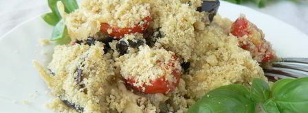 крамбл с овощами и сыром. Шаг 12