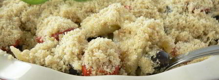 крамбл с овощами и сыром. Шаг 11