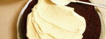 бисквит с творожным кремом. Шаг 11