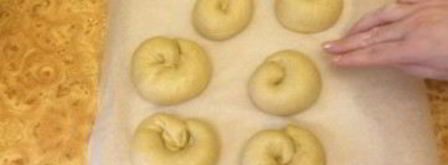 булочки улитки с заварным кремом. Шаг 9