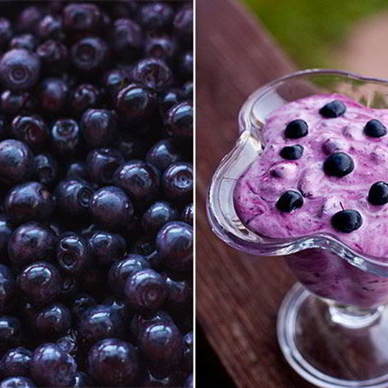 Рецепт черничного крема