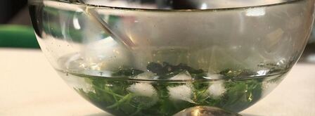 филе камбалы со сливочным кремом и красным картофельным пюре. Шаг 4