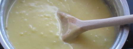 кростата с клубникой и миндальным заварным кремом. Шаг 8