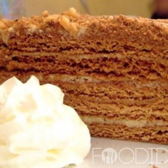 Рецепт рыжика с заварным кремом