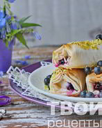 Трубочки с кремом