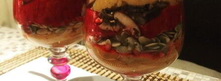 веганский крем-борщ с тыквенным хумусом. Шаг 8