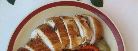 запеченная курица с травами, тыквенным крем-брюле и овощами осенняя рапсодия. Шаг 5